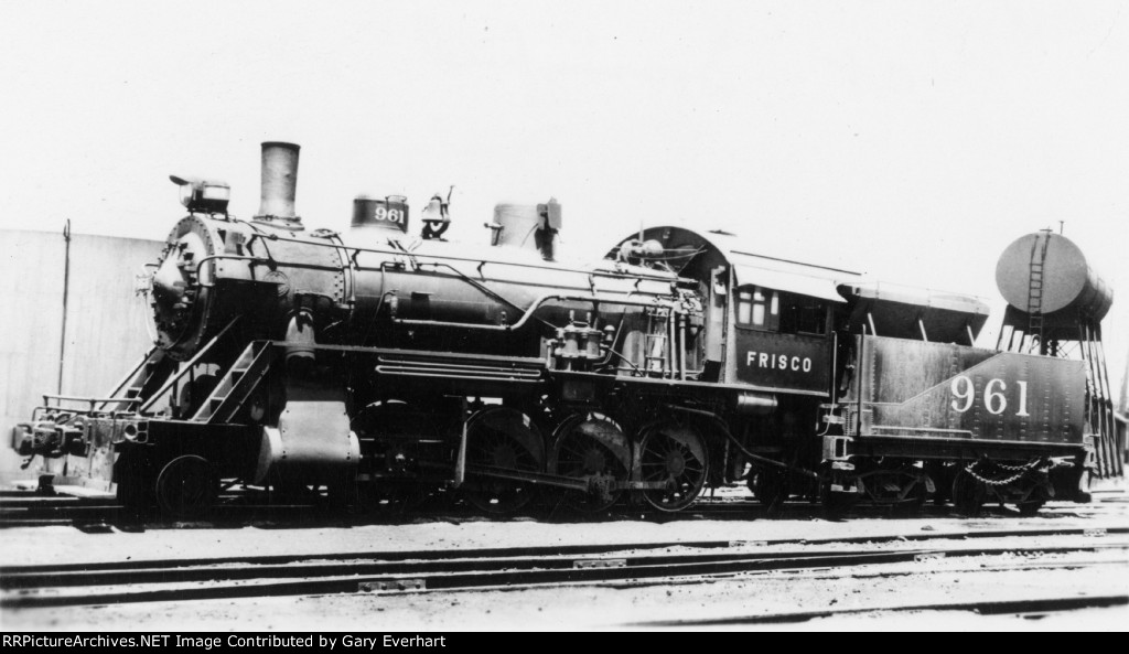 SLSF 2-8-0 #961 - St Louis-San Francisco